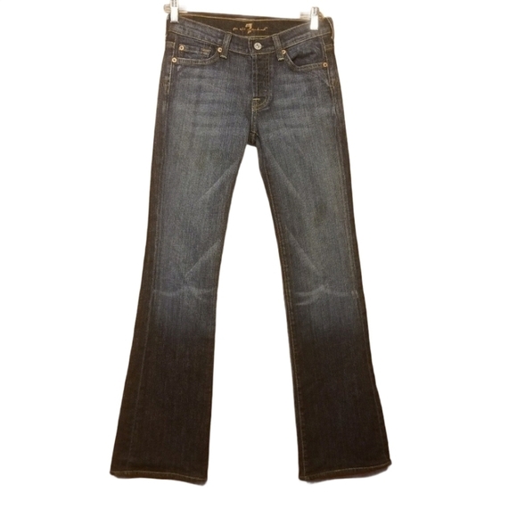 7 For All Mankind | Women's Boycut Button-Fly Jeans (Size 25) - Picture 1 of 8